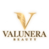 centered valunera beauty logo on transparent square